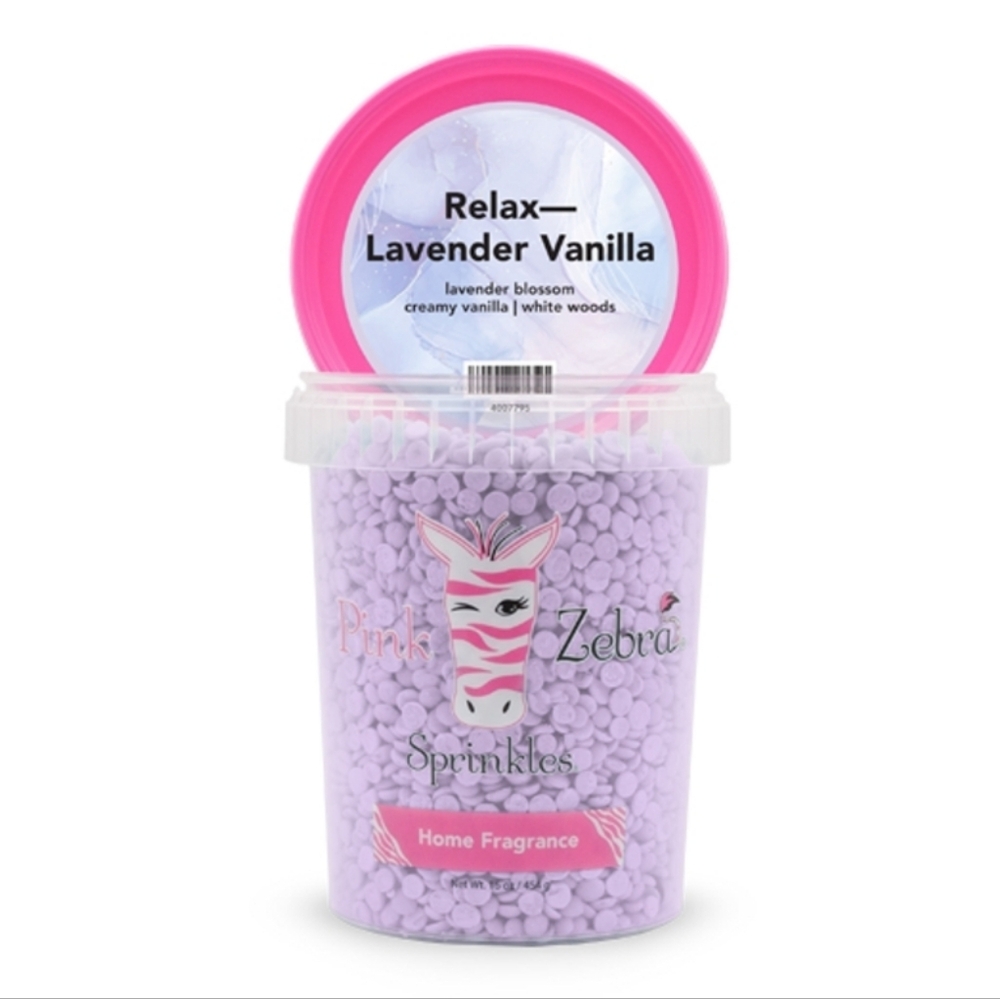 Pink Zebra Lavender Vanilla Home Fragrance Wax Melts